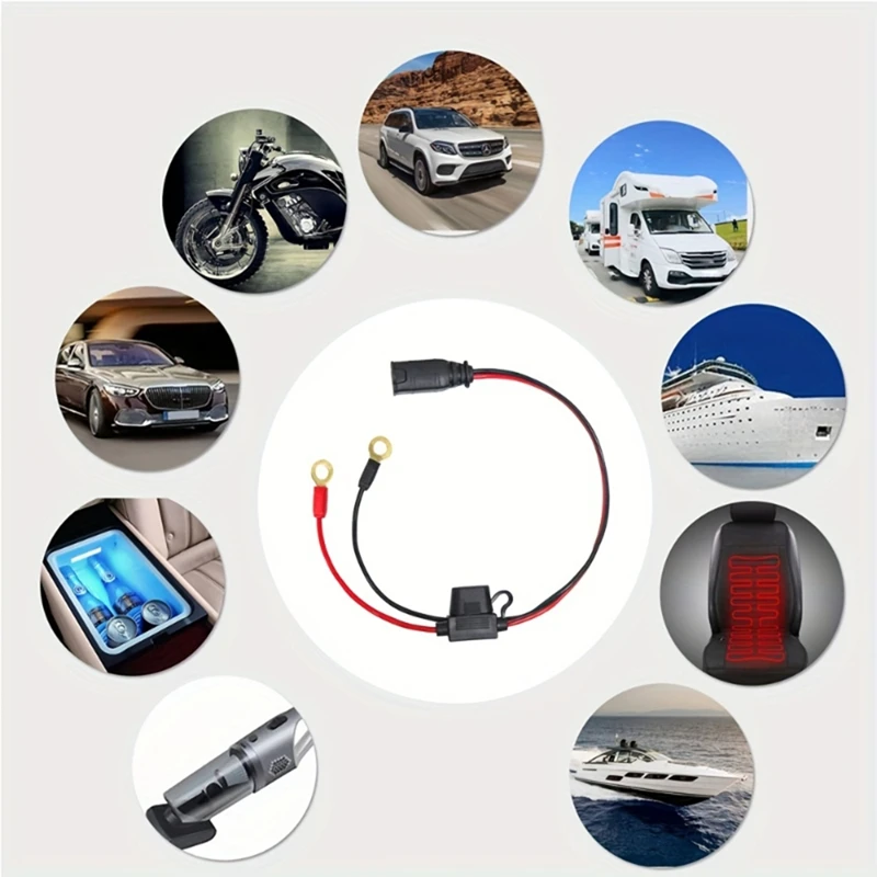 2pcs with M10 Silicone Cable Car Plug Fast Charging Connector Cable for GC008X Connect Cable-A86Z
2pcs with M10 Silicone Cable Car Plug Fast Charging Connector Cable for GC008X Connect Cable-A86Z