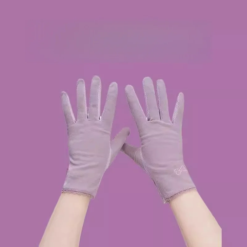 Women's Thin Touchscreen Gloves Spring Summer Driving Sun Protection Cotton Gloves for Young Women 20-39 Years Old
Women's Thin Touchscreen Gloves Spring Summer Driving Sun Protection Cotton Gloves for Young Women 20-39 Years Old
