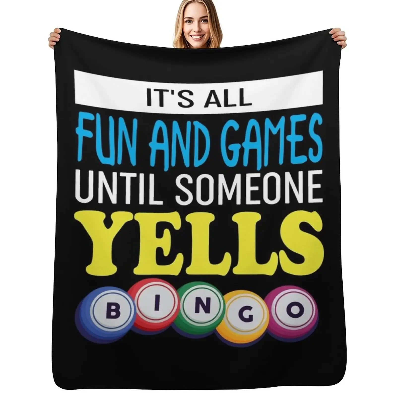 Funny Bingo Lover Throw Blanket Weighted Travel Hair Blanket
Funny Bingo Lover Throw Blanket Weighted Travel Hair Blanket