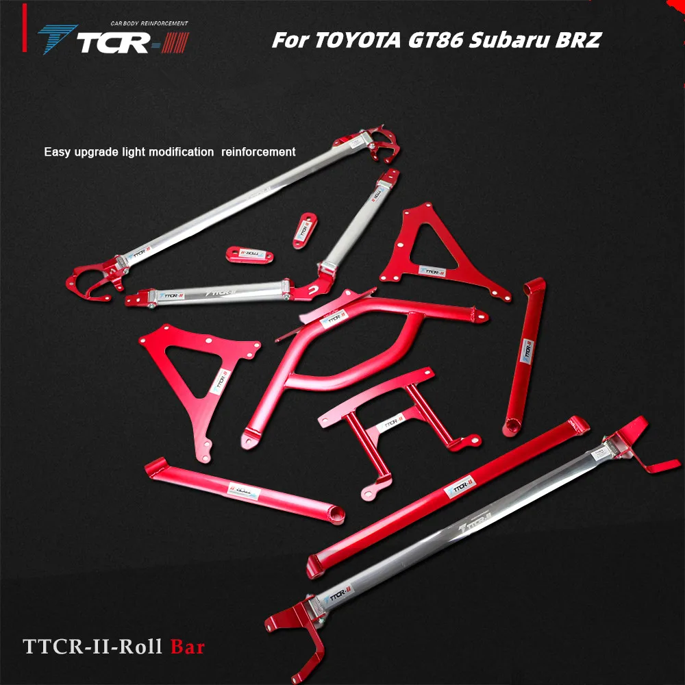 TTCR-II for TOYOTA GT86 Subaru BRZ 2012-20 Suspension Accessories Alloy Balance Bar Body Reinforced Chassis Anti-tilting Tie Rod
TTCR-II for TOYOTA GT86 Subaru BRZ 2012-20 Suspension Accessories Alloy Balance Bar Body Reinforced Chassis Anti-tilting Tie Rod