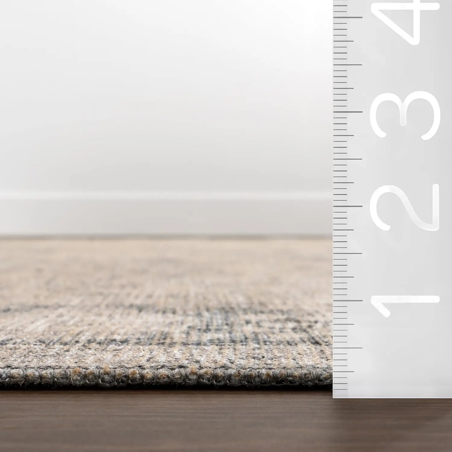 Collection 5' x 8' Area Rug, Traditional Distressed Medallion, Thick and Soft, Durable Non-Shedding Low Pile Poly/Jute Blend
Collection 5' x 8' Area Rug, Traditional Distressed Medallion, Thick and Soft, Durable Non-Shedding Low Pile Poly/Jute Blend