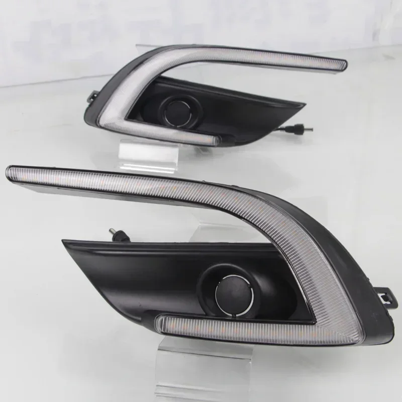 Car LED DRL 12V Daylights For Mazda 3 Mazda3 2017 2018 Yellow Turn Signal Daytime Running Headlamps Auto Driving Lamp Foglamps
Car LED DRL 12V Daylights For Mazda 3 Mazda3 2017 2018 Yellow Turn Signal Daytime Running Headlamps Auto Driving Lamp Foglamps