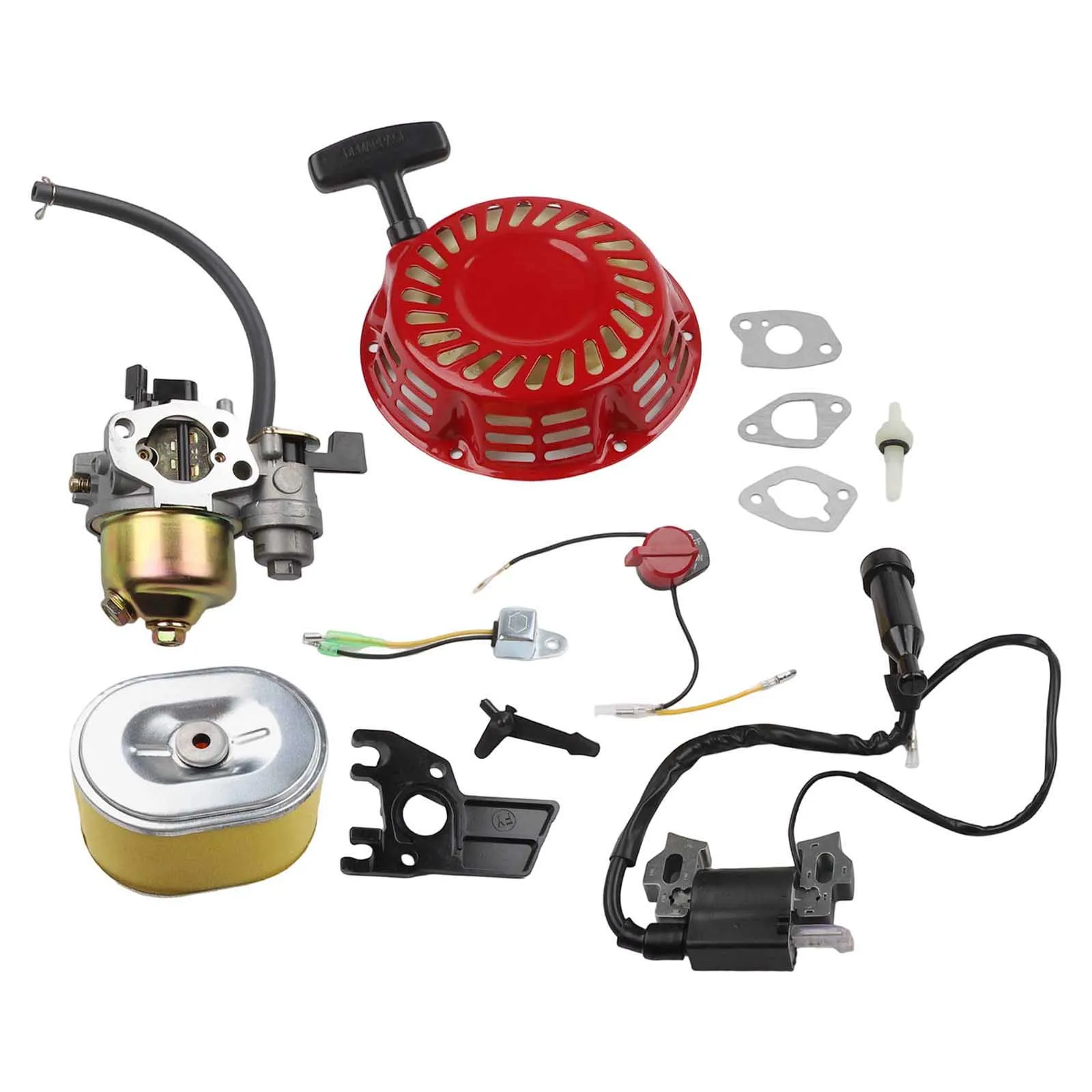 Professional Carburetor Kit for Honda For GX160 Engines Comes with Recoil Starter Ignition Coil & Air Filter for GX140
Professional Carburetor Kit for Honda For GX160 Engines Comes with Recoil Starter Ignition Coil & Air Filter for GX140