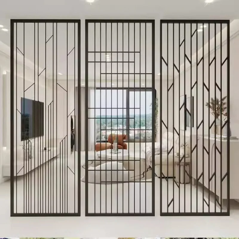 Custom Modern Minimalist Iron Art Screen Partition Living Room Entrance Style Floral Grid Light Luxury Stainless Ste
Custom Modern Minimalist Iron Art Screen Partition Living Room Entrance Style Floral Grid Light Luxury Stainless Ste