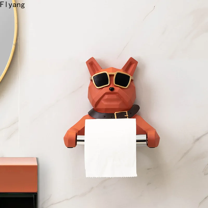 Nordic punch-free animal tissue holder method bucket roll paper holder toilet wall-mounted wash towel holder bathroom supplies
Nordic punch-free animal tissue holder method bucket roll paper holder toilet wall-mounted wash towel holder bathroom supplies