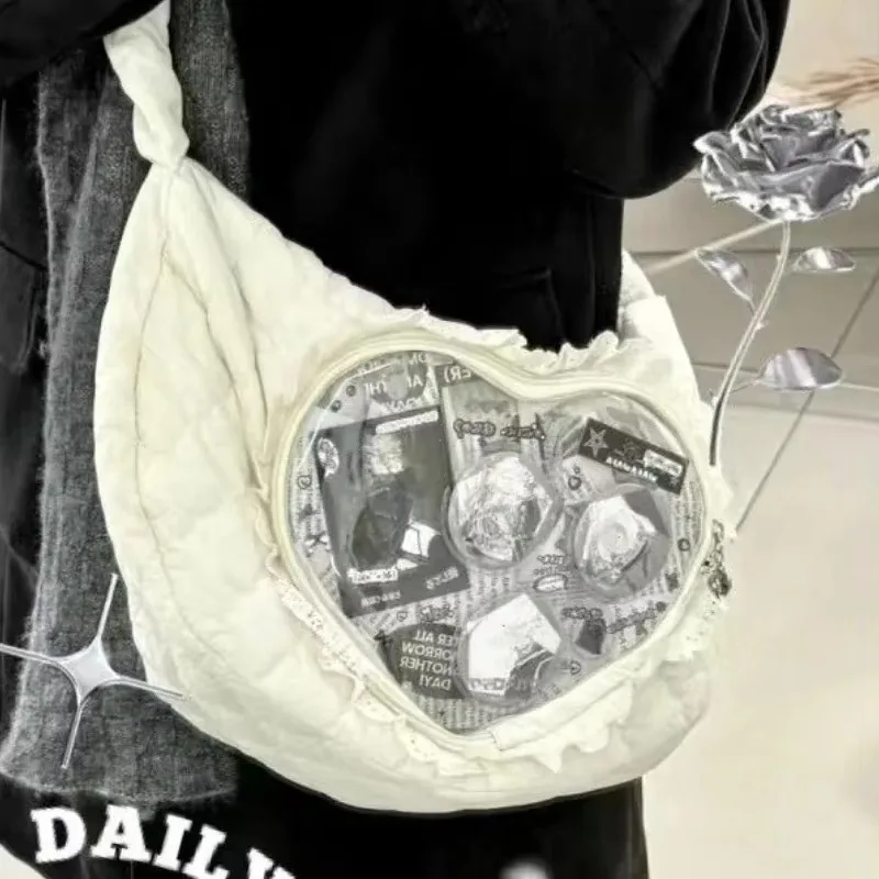 Lolita Jk Ita Bag Drawstring Ballet Style Sweet Fashion Female Handbag Pink 2026 New Cute Womens Shoulder Bag Pleated Love Heart
Lolita Jk Ita Bag Drawstring Ballet Style Sweet Fashion Female Handbag Pink 2026 New Cute Womens Shoulder Bag Pleated Love Heart