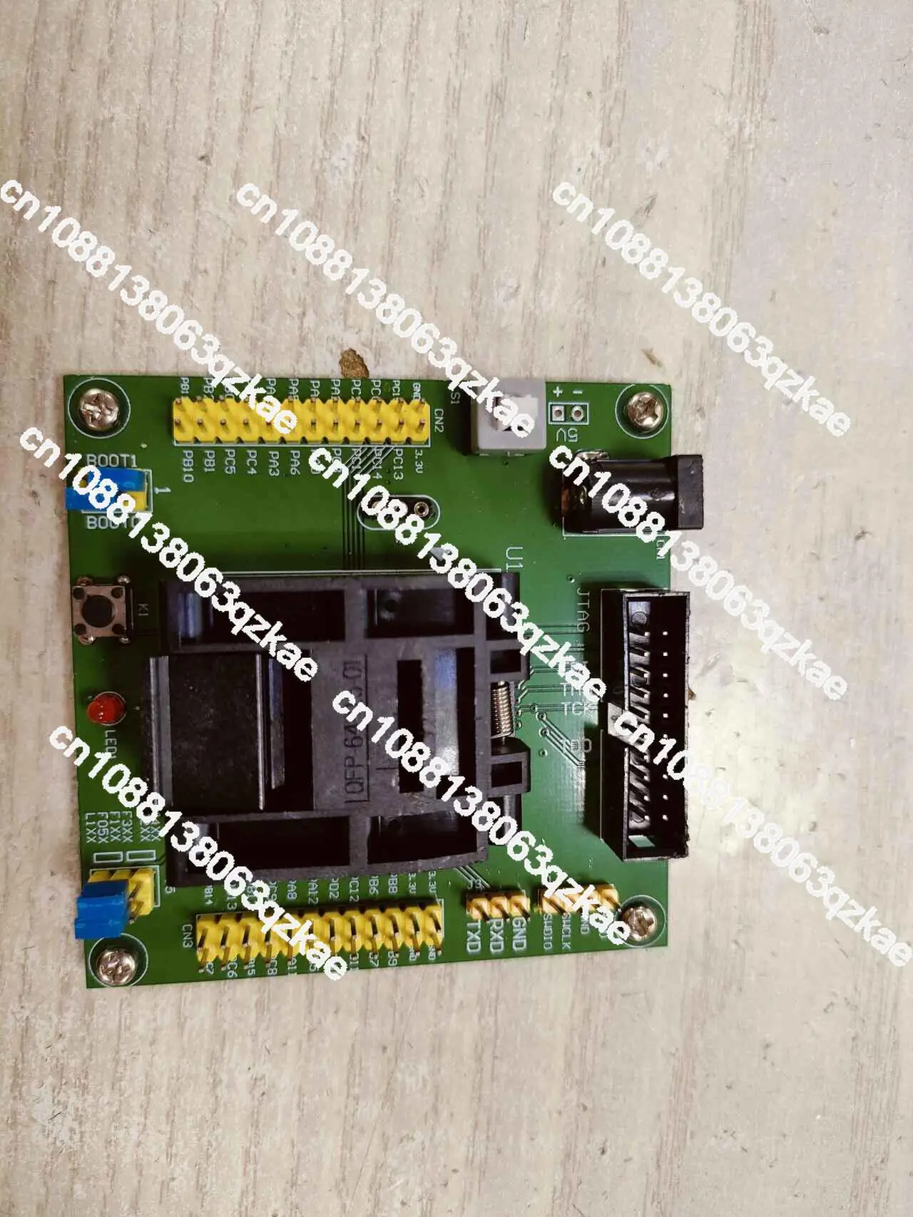 Тестовая горелка STM32, программатор упаковки lqfp64, последовательный порт JTAG SWD, три режима загрузки
Тестовая горелка STM32, программатор упаковки lqfp64, последовательный порт JTAG SWD, три режима загрузки