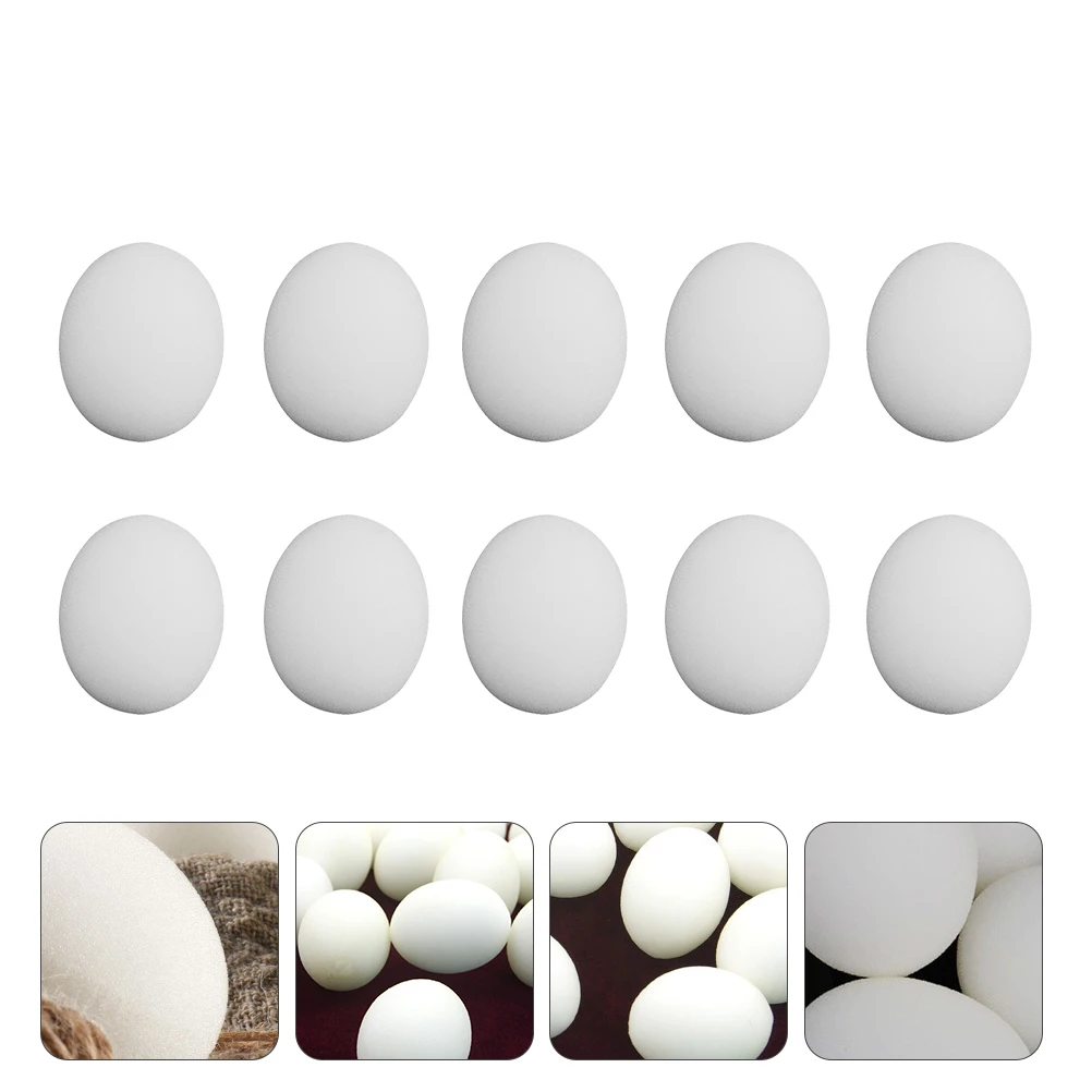 10pcs Sponge Eggs White Imitation Trick Egg For Kids Gift Party Prop Stage Performance Finger Rehabilitation Training
10pcs Sponge Eggs White Imitation Trick Egg For Kids Gift Party Prop Stage Performance Finger Rehabilitation Training