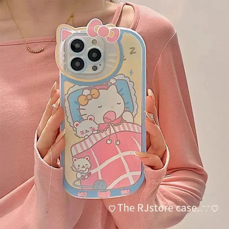 Sanrio Hello Kitty Cute Case For iPhone 15 14 13 12 11 Pro Max XR XS MAX 7 8 Plus Luxury Cartoon Transparent Cover Lady Girl Y2K
Sanrio Hello Kitty Cute Case For iPhone 15 14 13 12 11 Pro Max XR XS MAX 7 8 Plus Luxury Cartoon Transparent Cover Lady Girl Y2K
