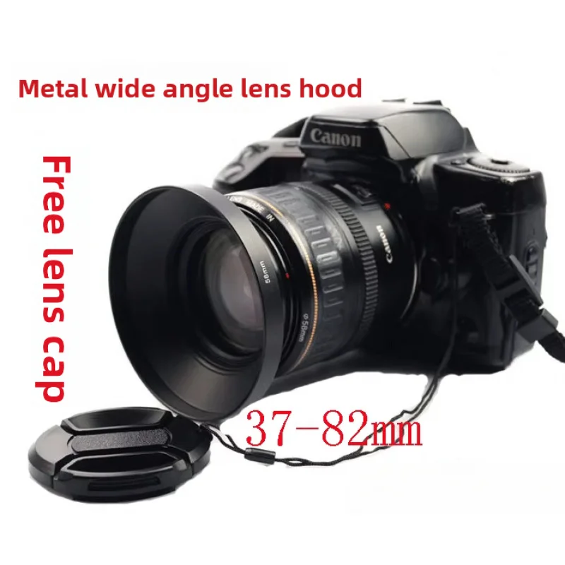 Metal lens hood for 28mm and above wide-angle lens for 37 40.5 43 46 55 58 67 72 77 82mm accessories
Metal lens hood for 28mm and above wide-angle lens for 37 40.5 43 46 55 58 67 72 77 82mm accessories
