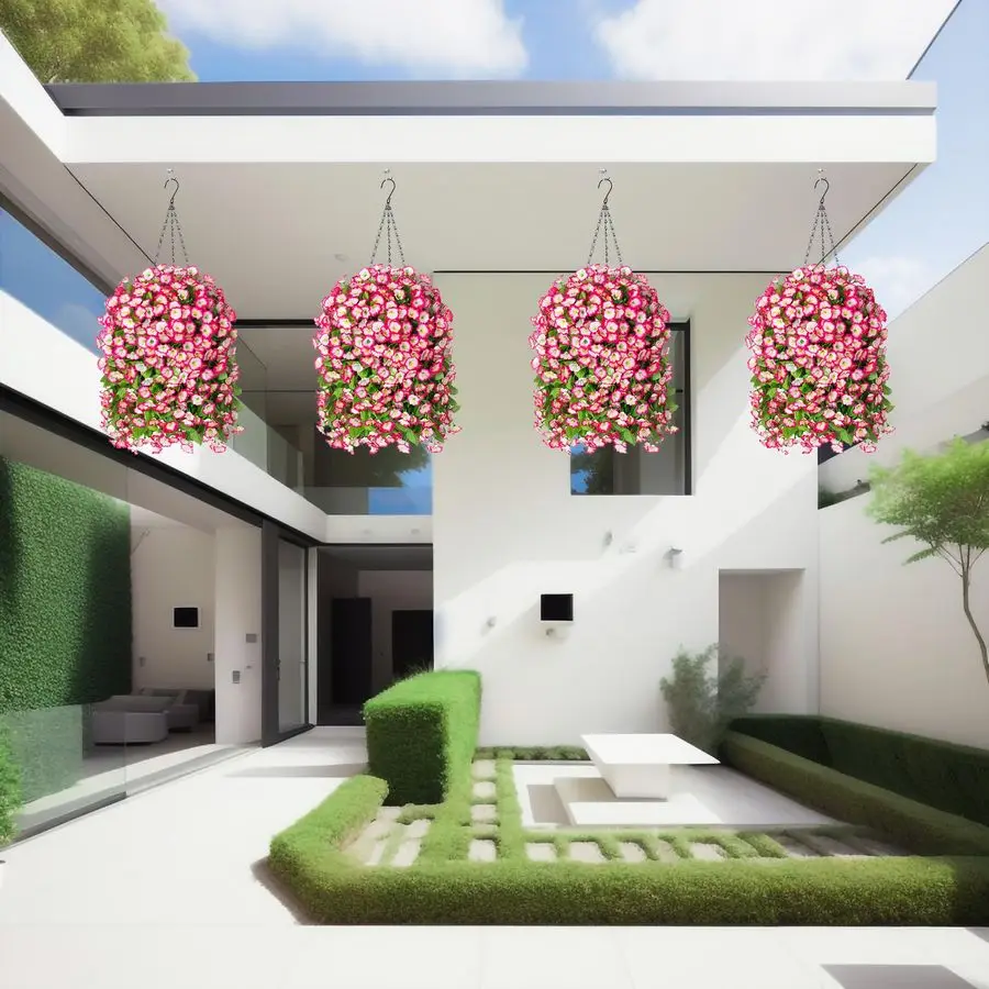 Искусственная подвесная корзина с цветами для декора веранды весной и летом, имитация шелковых разноцветных ипомеи и эвкалипта в плетеном корзине
Искусственная подвесная корзина с цветами для декора веранды весной и летом, имитация шелковых разноцветных ипомеи и эвкалипта в плетеном корзине