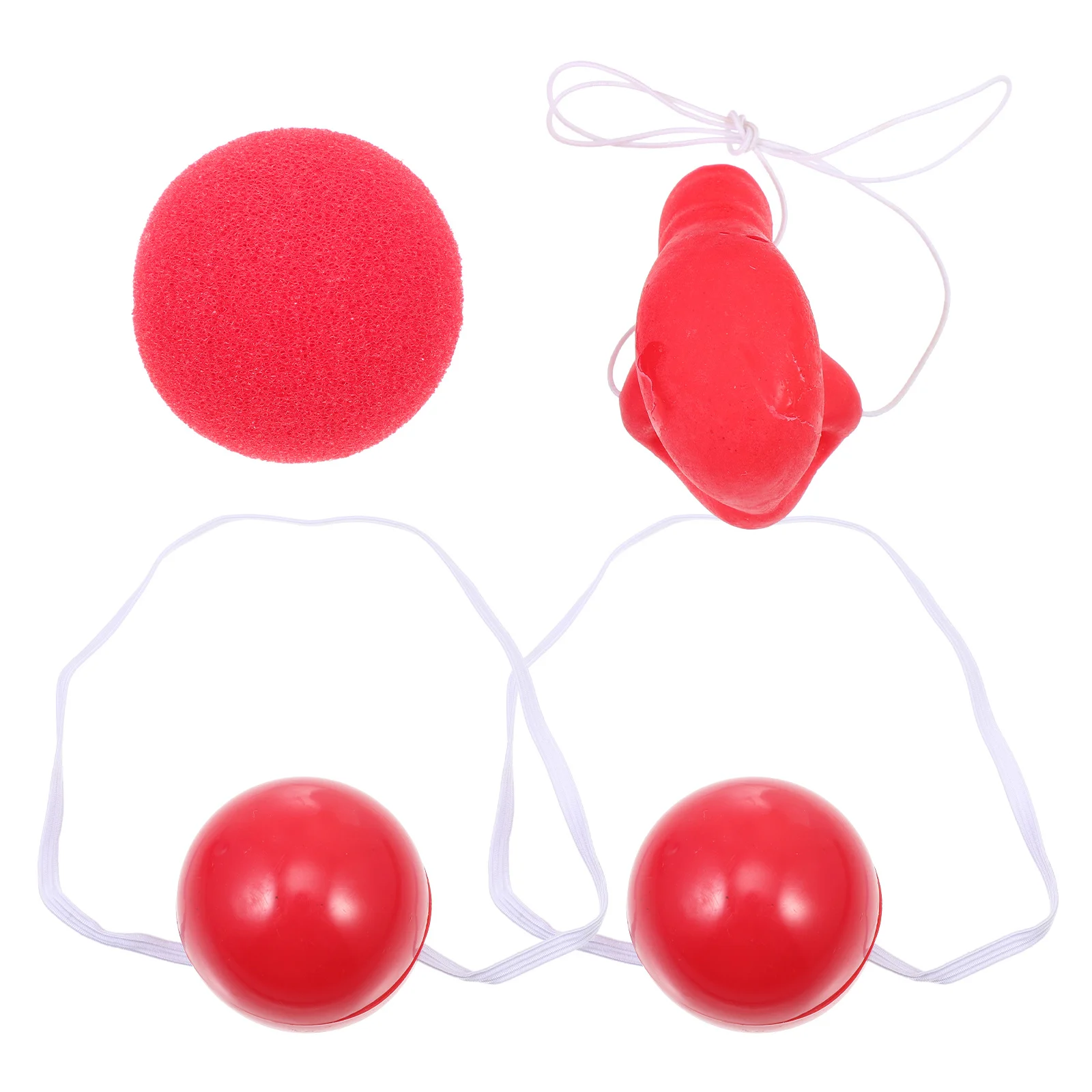 4 Pcs Clown Nose Prop Circus Ornaments for Mask Novelty Plastic Dress Up Funny Props
4 Pcs Clown Nose Prop Circus Ornaments for Mask Novelty Plastic Dress Up Funny Props