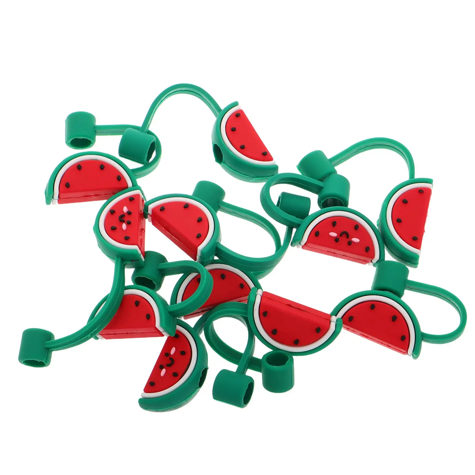 10 Pcs Straw Dust Cap Reusable Soft Rubber Watermelon Shape Cute Dust Protection Silicone Cover Tumblers Lid Straw Tips
10 Pcs Straw Dust Cap Reusable Soft Rubber Watermelon Shape Cute Dust Protection Silicone Cover Tumblers Lid Straw Tips