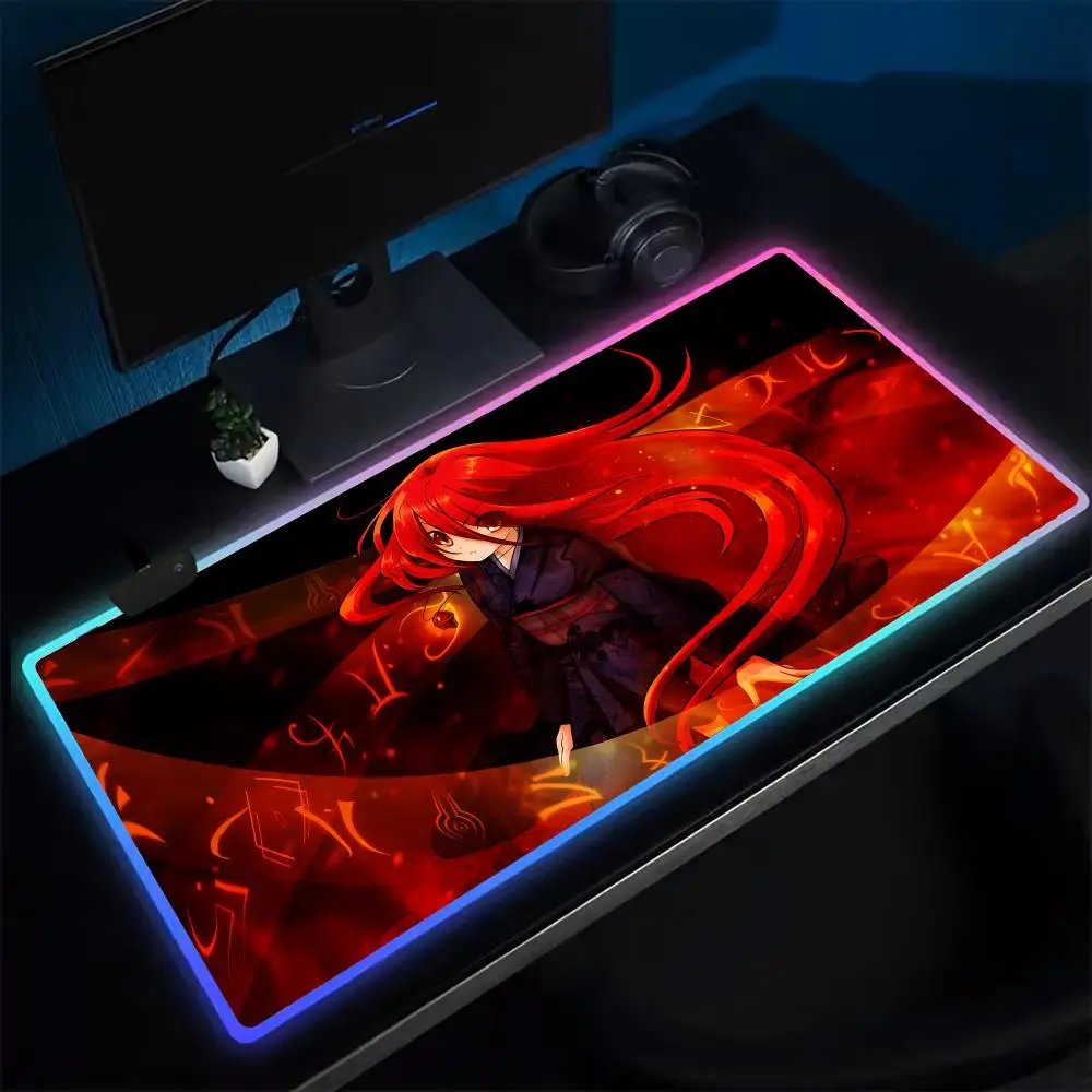 Коврик для мыши в стиле аниме Shakugan No Shana, игровой коврик для мыши в стиле аниме, светодиодные настольные коврики с подсветкой, резиновые настольные коврики XXL RGB
Коврик для мыши в стиле аниме Shakugan No Shana, игровой коврик для мыши в стиле аниме, светодиодные настольные коврики с подсветкой, резиновые настольные коврики XXL RGB