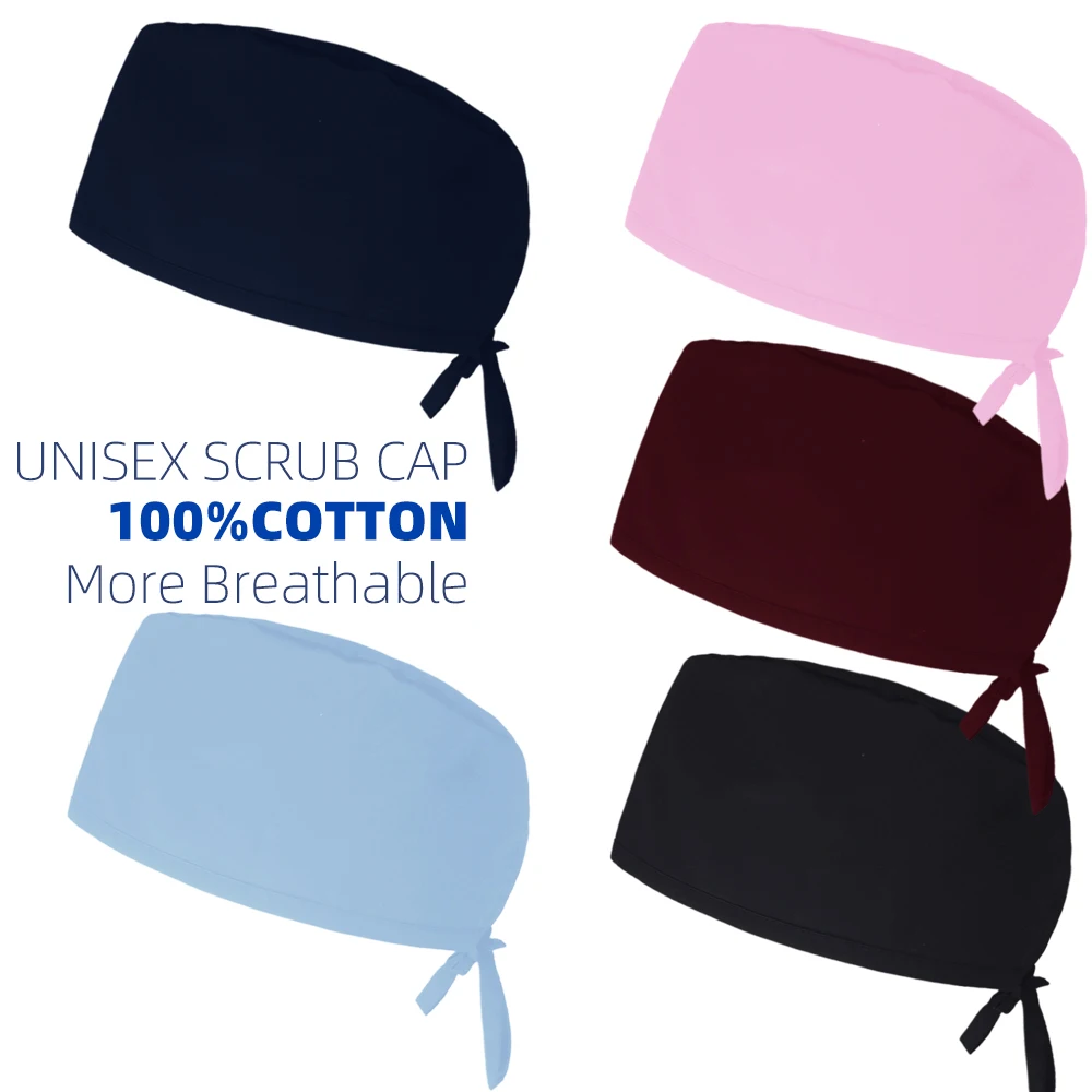 New Solid Scrub Cap Women men Medical Nursing Hats Beauty Operating room Work Hat Dental Clinic Caps Unisex Dentist Surgical Cap
New Solid Scrub Cap Women men Medical Nursing Hats Beauty Operating room Work Hat Dental Clinic Caps Unisex Dentist Surgical Cap