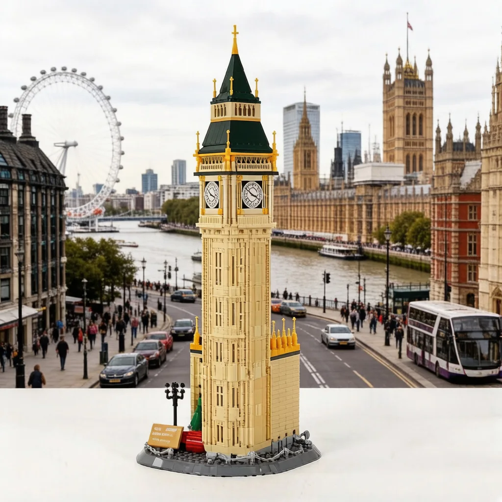 World Famous Historical Architecture England London Elizabeth CLock Tower Building Block BIG BEN Model Bricks Educational Toys
World Famous Historical Architecture England London Elizabeth CLock Tower Building Block BIG BEN Model Bricks Educational Toys