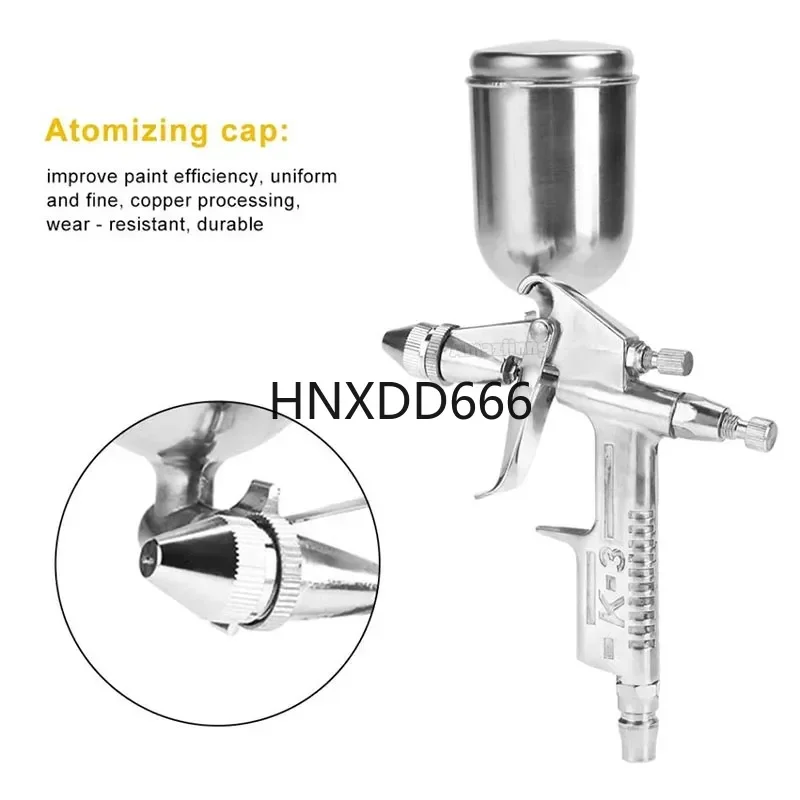 Fine Mini Repair Gun K3, H2000 Model With Caliber Of 0.5/0.8/1.0mm Suitable For Small Area Repair Of Furniture Automotive
Fine Mini Repair Gun K3, H2000 Model With Caliber Of 0.5/0.8/1.0mm Suitable For Small Area Repair Of Furniture Automotive
