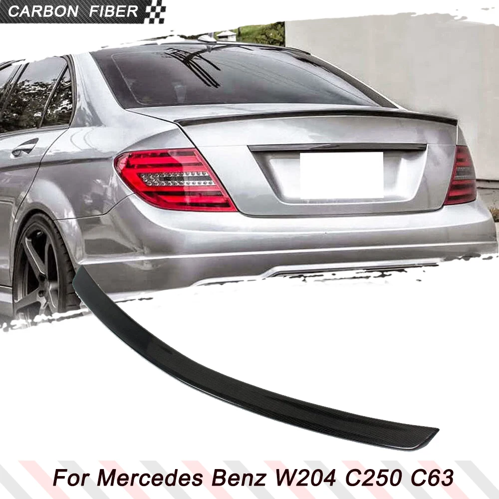 Carbon Fiber Car Rear Trunk Spoiler Wing for Mercedes Benz C Class W204 C250 C350 C63 AMG 2008-2013 FRP Black Rear Boot Wing Lip
Carbon Fiber Car Rear Trunk Spoiler Wing for Mercedes Benz C Class W204 C250 C350 C63 AMG 2008-2013 FRP Black Rear Boot Wing Lip