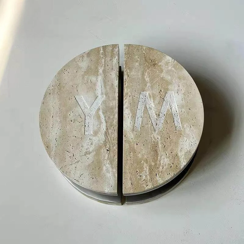High-End Natural Travertine Door Pull, Custom Long Handle for Glass Swing Door, Korean Style Cafe, Clothing Store & Hotel
High-End Natural Travertine Door Pull, Custom Long Handle for Glass Swing Door, Korean Style Cafe, Clothing Store & Hotel