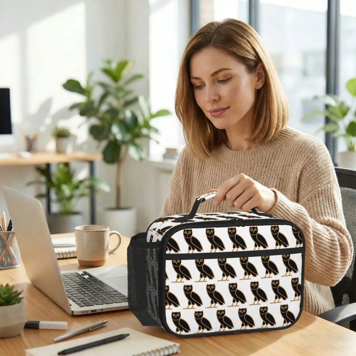 October's Very Own Drake's Owl Insulated Lunch Bag for Women Office Cooler Thermal Food Box Tote Leakproof Lunch Boxes Container
October's Very Own Drake's Owl Insulated Lunch Bag for Women Office Cooler Thermal Food Box Tote Leakproof Lunch Boxes Container