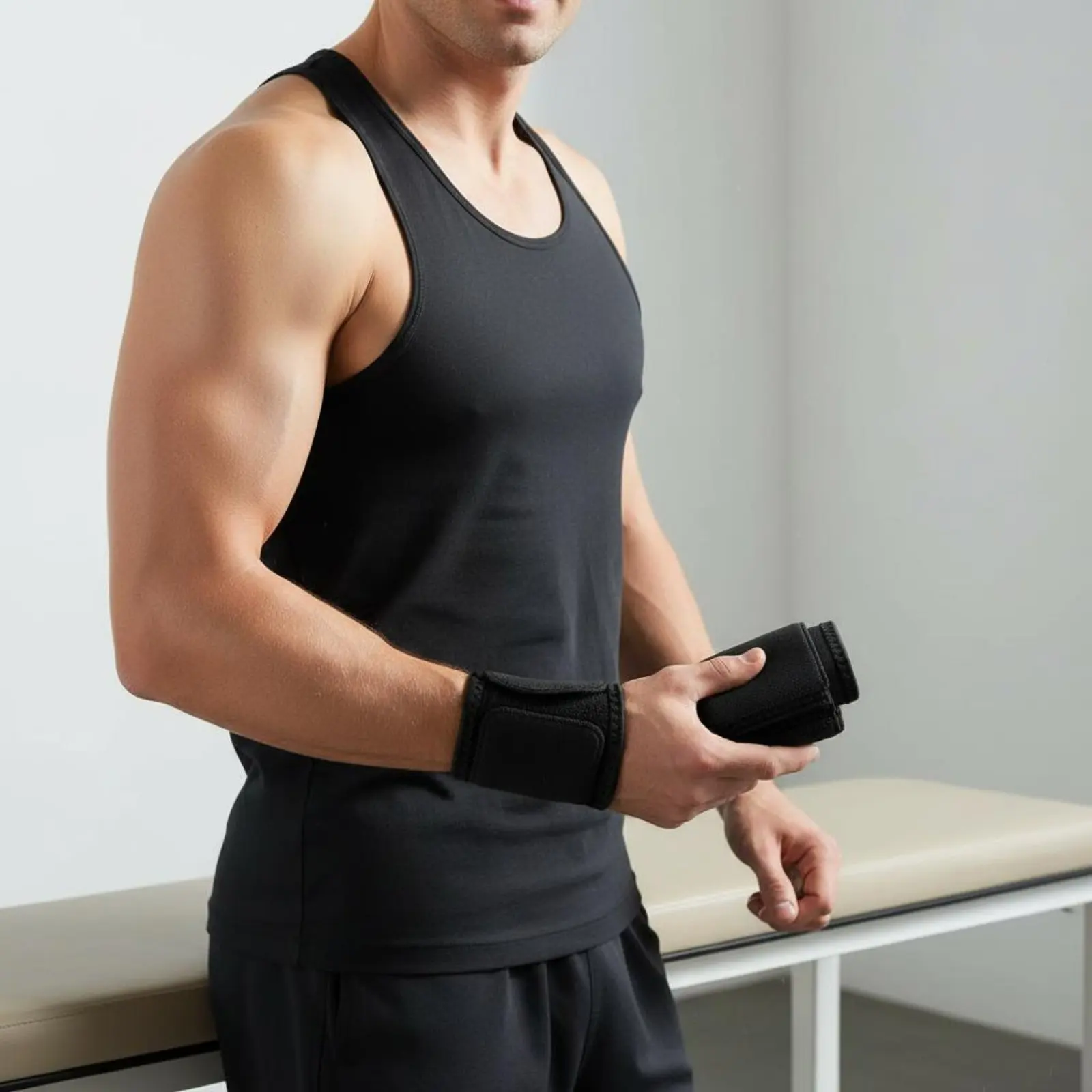 Weightlifting Wrist Support Highly Elastic Weightlifting Wrist Wrap Adjustable Compression Wristband Adjustable Fit for Most
Weightlifting Wrist Support Highly Elastic Weightlifting Wrist Wrap Adjustable Compression Wristband Adjustable Fit for Most