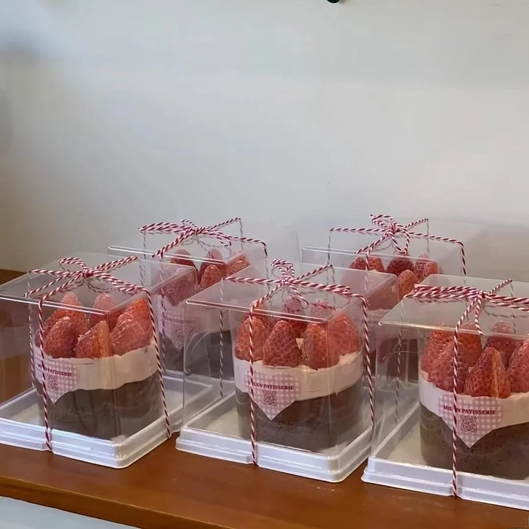 Cisas 4-Inch Stberry Cake Paaging Box Baking Pastry 3-Inch 4-Inch Cr Mousse Multi-Layer Transparent Cake Box
Cisas 4-Inch Stberry Cake Paaging Box Baking Pastry 3-Inch 4-Inch Cr Mousse Multi-Layer Transparent Cake Box