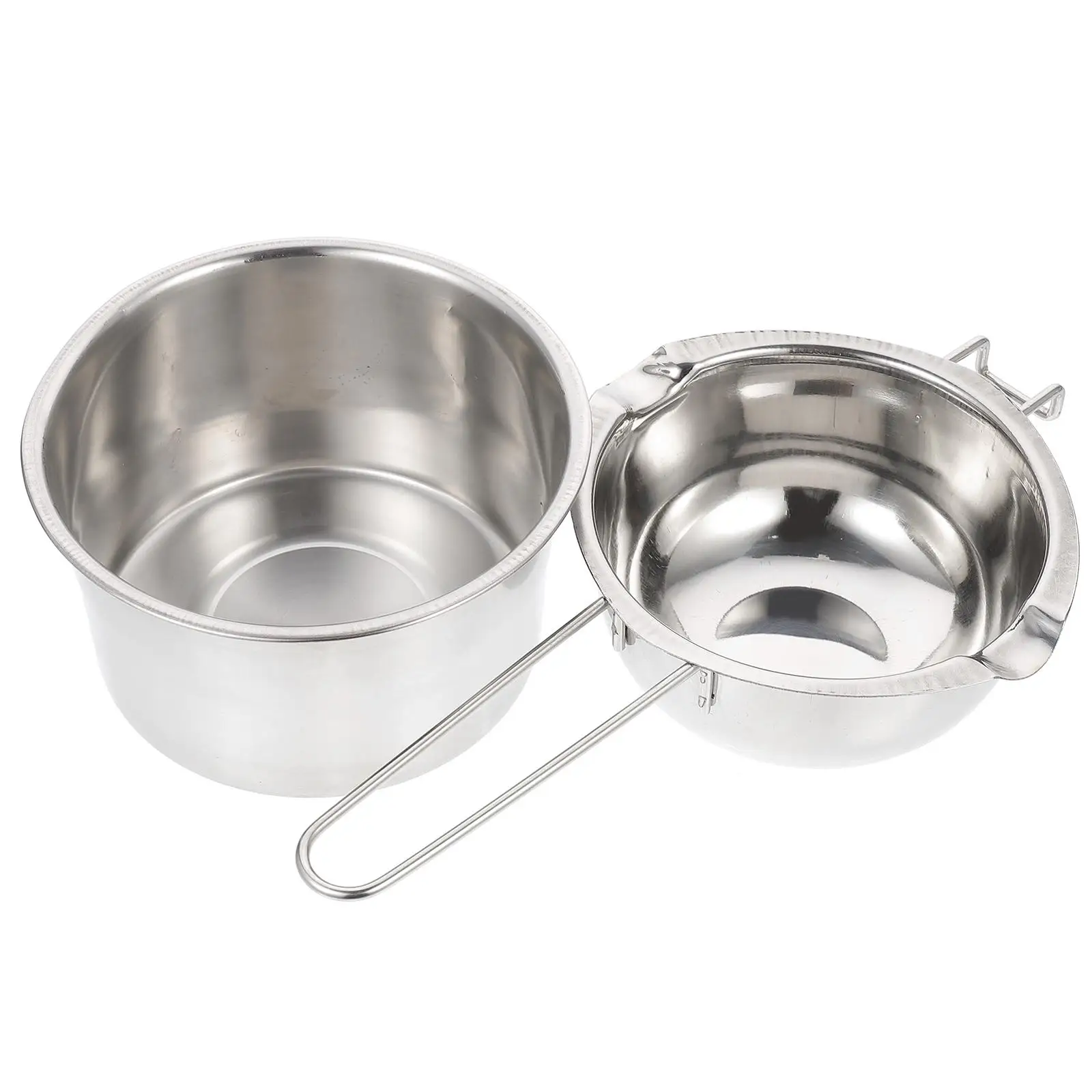 Stainless Steel Melting Pot Durable Ergonomic H le Ideal for Butter Cheese Chocolate Camping Cookware Outdoor Picnic
Stainless Steel Melting Pot Durable Ergonomic H le Ideal for Butter Cheese Chocolate Camping Cookware Outdoor Picnic