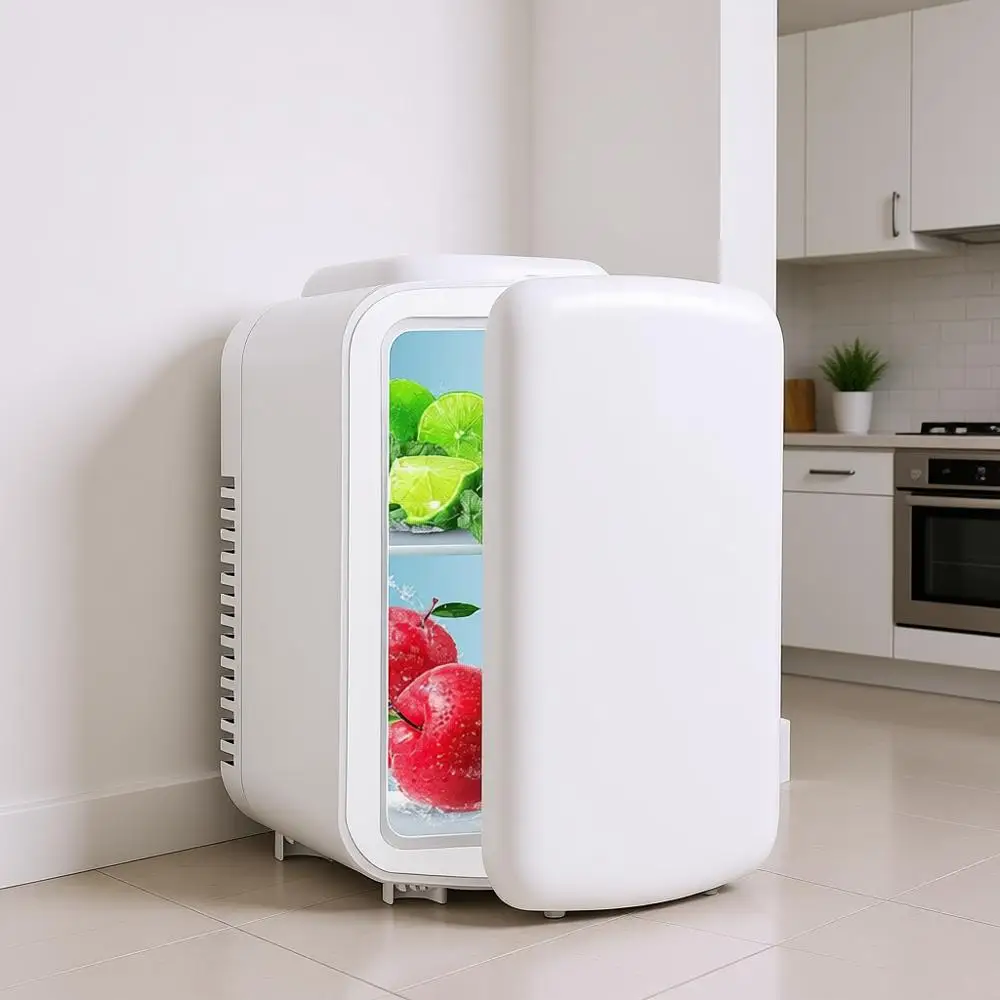 Портативный термоконтейнер 4 л/на 6 банок, компактное хранилище для уходовой косметики, напитков, еды, косметики, идеально подходит для спальни, офиса, общежития, дома.
Портативный термоконтейнер 4 л/на 6 банок, компактное хранилище для уходовой косметики, напитков, еды, косметики, идеально подходит для спальни, офиса, общежития, дома.