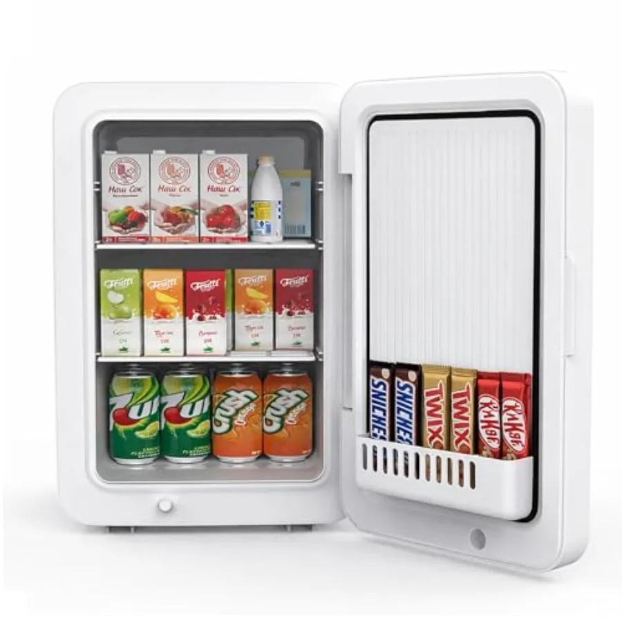 22L/30Cans Mini Fridge for Bedroom, Car, Office, Desk Dorm Room: Glass Front, Portable 12V DC Cooler Warmer, Stainless Steel Bo
22L/30Cans Mini Fridge for Bedroom, Car, Office, Desk Dorm Room: Glass Front, Portable 12V DC Cooler Warmer, Stainless Steel Bo