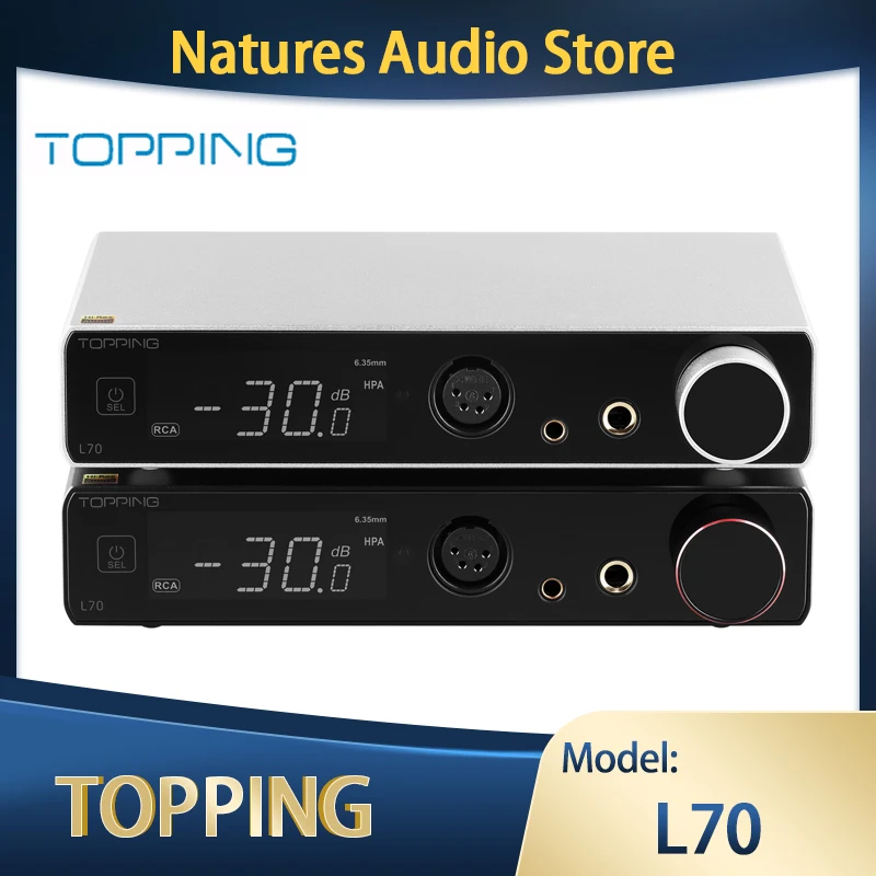 Усилитель для наушников Topping L70, полноценный усилитель, предварительный усилитель Hi-Fi NFCA, усилитель мощности с выходом 4,4 мм, 4pin, XLR, 7500 МВт
Усилитель для наушников Topping L70, полноценный усилитель, предварительный усилитель Hi-Fi NFCA, усилитель мощности с выходом 4,4 мм, 4pin, XLR, 7500 МВт