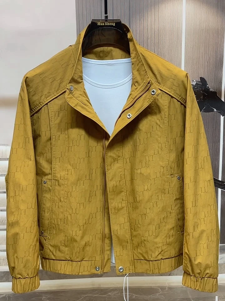 High Quality Men's Stand Collar Jacket Spring Autumn New Style Versatile Business Casual Long Sleeve Antibacterial Standard Fit
High Quality Men's Stand Collar Jacket Spring Autumn New Style Versatile Business Casual Long Sleeve Antibacterial Standard Fit
