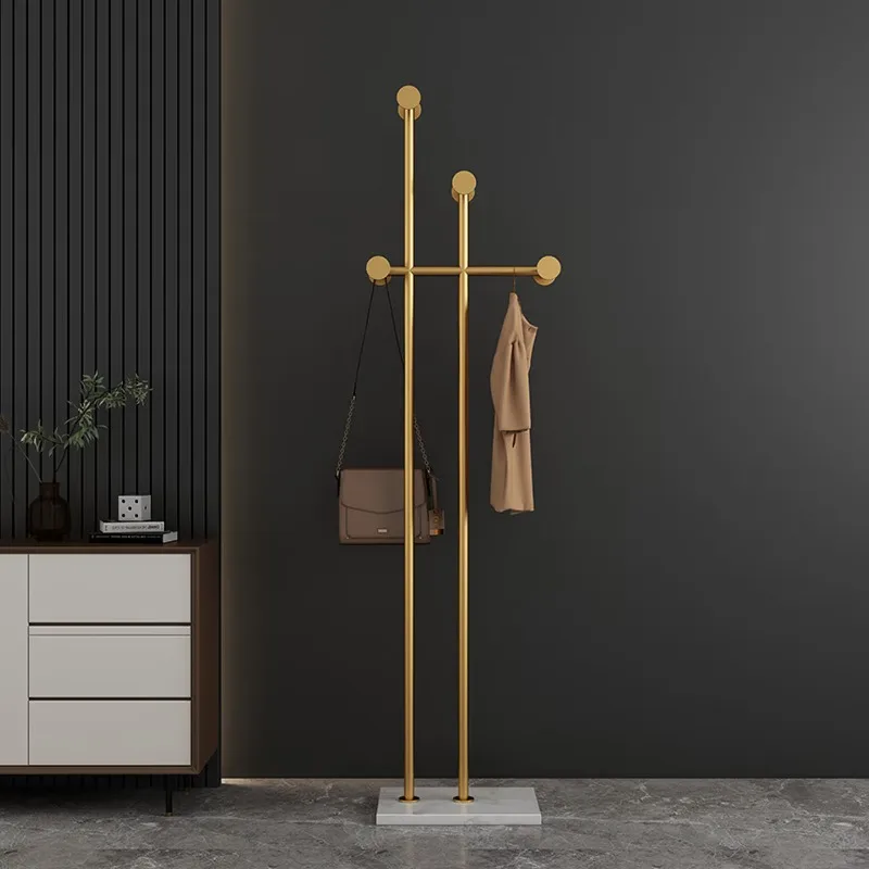 Minimalist internet-famous clothes rack, floor-standing light luxury coat rack, bedroom and hotel clothes rack
Minimalist internet-famous clothes rack, floor-standing light luxury coat rack, bedroom and hotel clothes rack