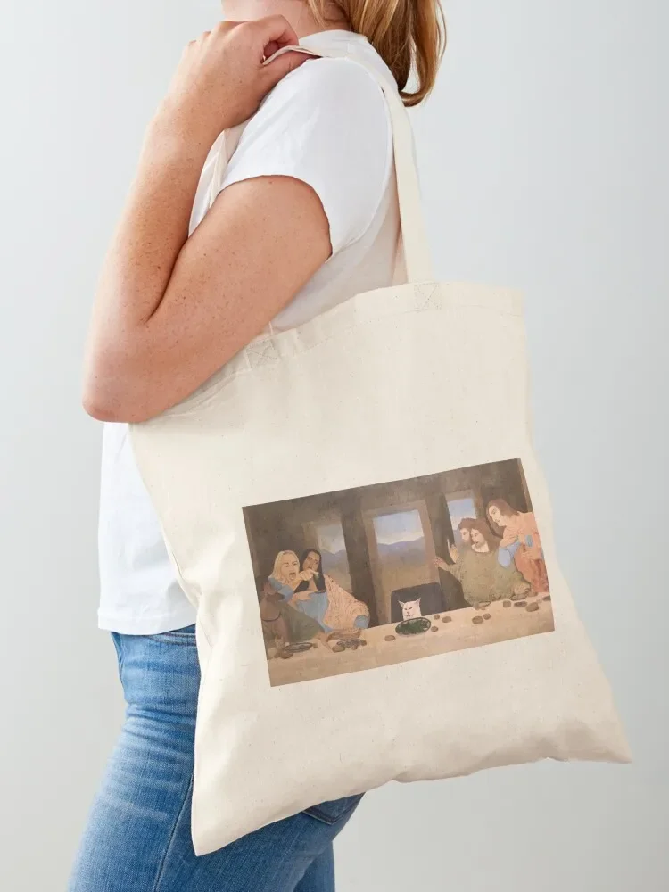 Cat meme Tote Bag canvas shopping bag personalized tote sacs de shopping
Cat meme Tote Bag canvas shopping bag personalized tote sacs de shopping