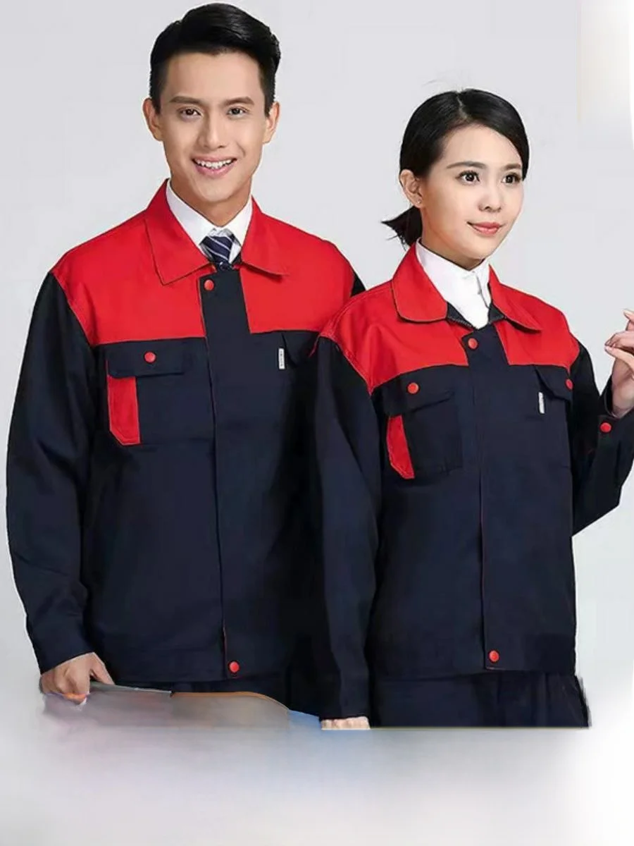 Long Sve Work orm Set Labor Protection Clothing Construction Site Cleaning Maintenance Auttive Repair Workwear
Long Sve Work orm Set Labor Protection Clothing Construction Site Cleaning Maintenance Auttive Repair Workwear