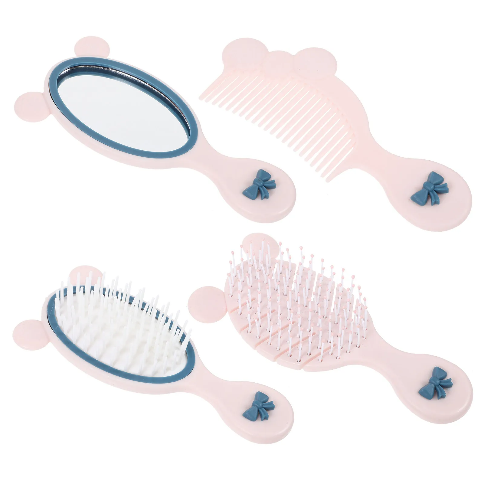Детская расческа-щетка с зеркалом для малышей, маленькая, для девочек, белая
Детская расческа-щетка с зеркалом для малышей, маленькая, для девочек, белая