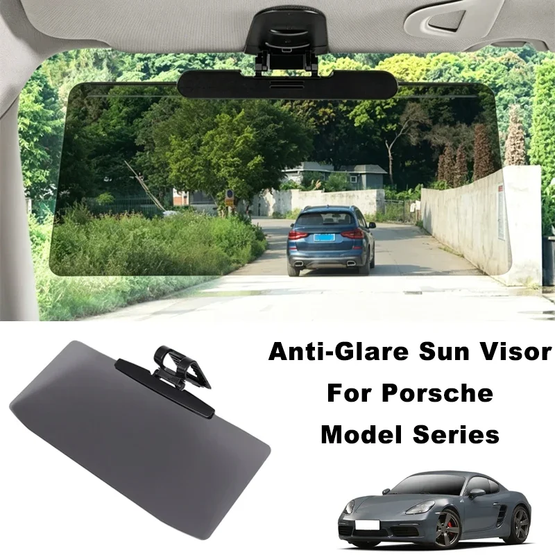 Anti-Glare UV Protection Car Sun Visor Extender Interior Sun Shade For Porsche Cayenne Macan 718 911 Panamera Taycan Boxster
Anti-Glare UV Protection Car Sun Visor Extender Interior Sun Shade For Porsche Cayenne Macan 718 911 Panamera Taycan Boxster
