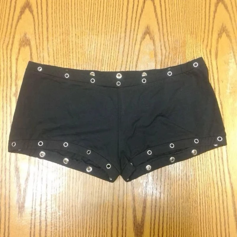 Summer New European American High Street Punk Gothic Slim Fit Women's Y2K Shorts Individuality Aesthetic Hot Girl Shorts
Summer New European American High Street Punk Gothic Slim Fit Women's Y2K Shorts Individuality Aesthetic Hot Girl Shorts