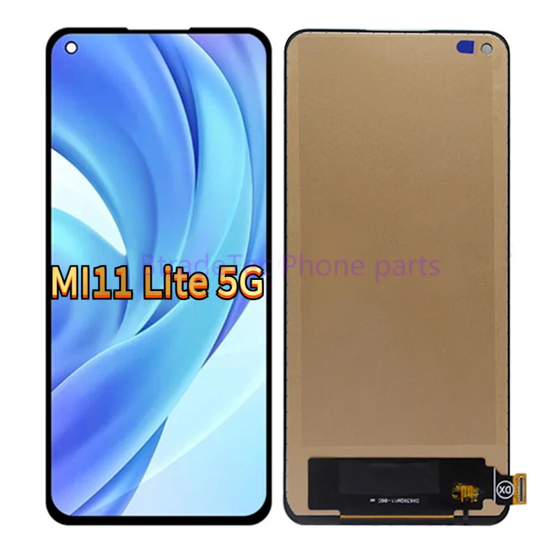 TFT LCD Display+Touch Screen Digitizer Assembly Repair For Xiaomi Mi 11 Lite 5G Replacement
TFT LCD Display+Touch Screen Digitizer Assembly Repair For Xiaomi Mi 11 Lite 5G Replacement