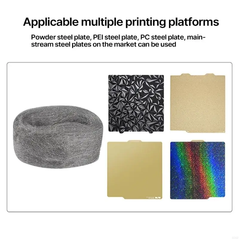 B0KF Steel Wool Grinding Polishing Cleaning Pad for Mk3S+/VORON 3D Printer Build Plate Steel Plate Cleaning Tools Set
B0KF Steel Wool Grinding Polishing Cleaning Pad for Mk3S+/VORON 3D Printer Build Plate Steel Plate Cleaning Tools Set