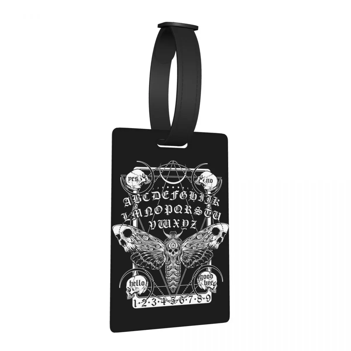 Ouija Death Moth Spirit Board Luggage Tags Suitcase Accessorie Travel Portable Baggage Boarding Tag Label Holder ID Name Address
Ouija Death Moth Spirit Board Luggage Tags Suitcase Accessorie Travel Portable Baggage Boarding Tag Label Holder ID Name Address