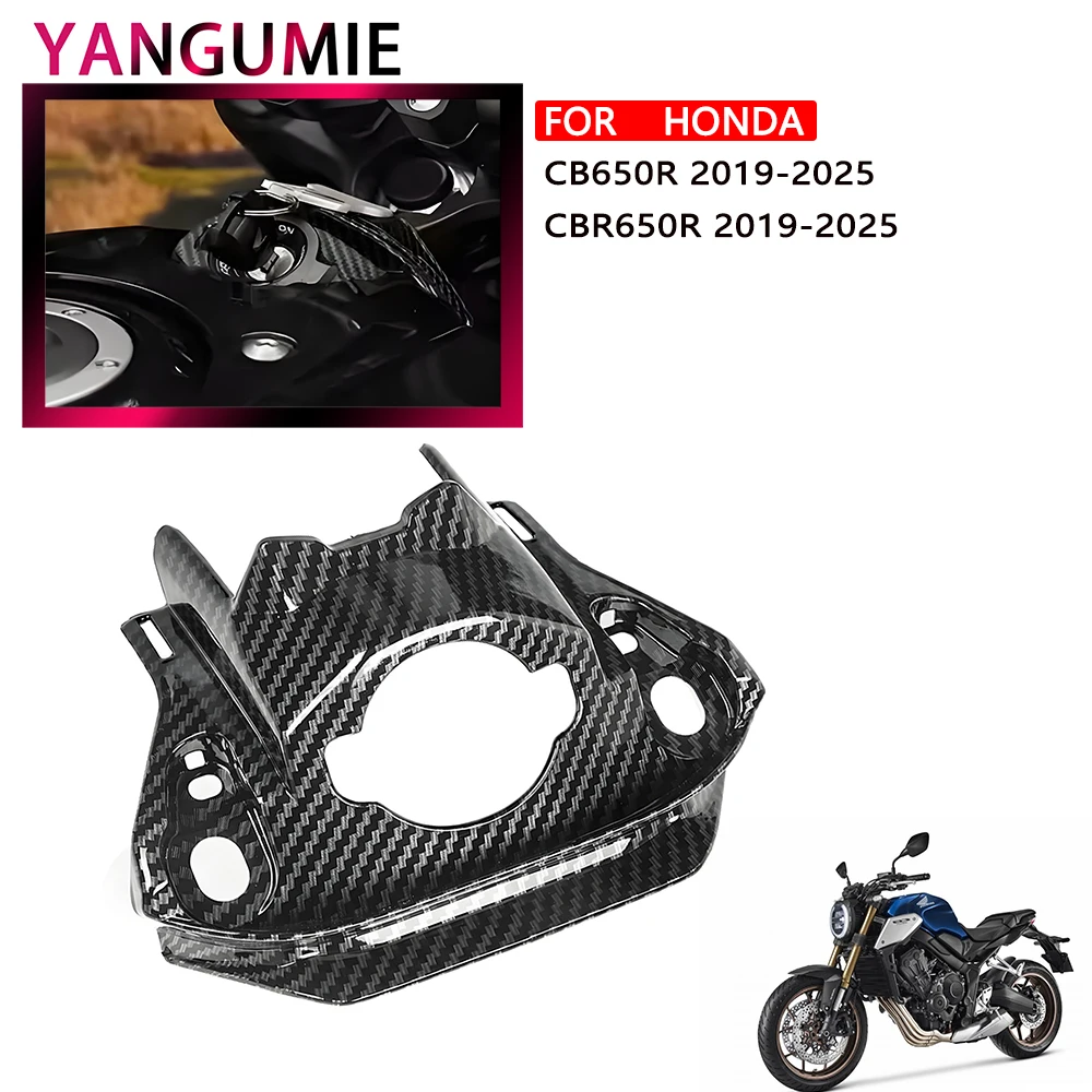 Keyhole cover decorative protective shell for HONDA CB650R/CBR650R (2019-2025) motorcycle accessories key door panel cover.
Keyhole cover decorative protective shell for HONDA CB650R/CBR650R (2019-2025) motorcycle accessories key door panel cover.