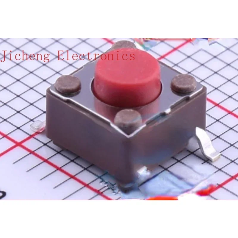 10PCS DTSM-62R-V-T/R Original Taiwan Touch Switch 6*6*5MM Patch Four-pin Button Red
10PCS DTSM-62R-V-T/R Original Taiwan Touch Switch 6*6*5MM Patch Four-pin Button Red