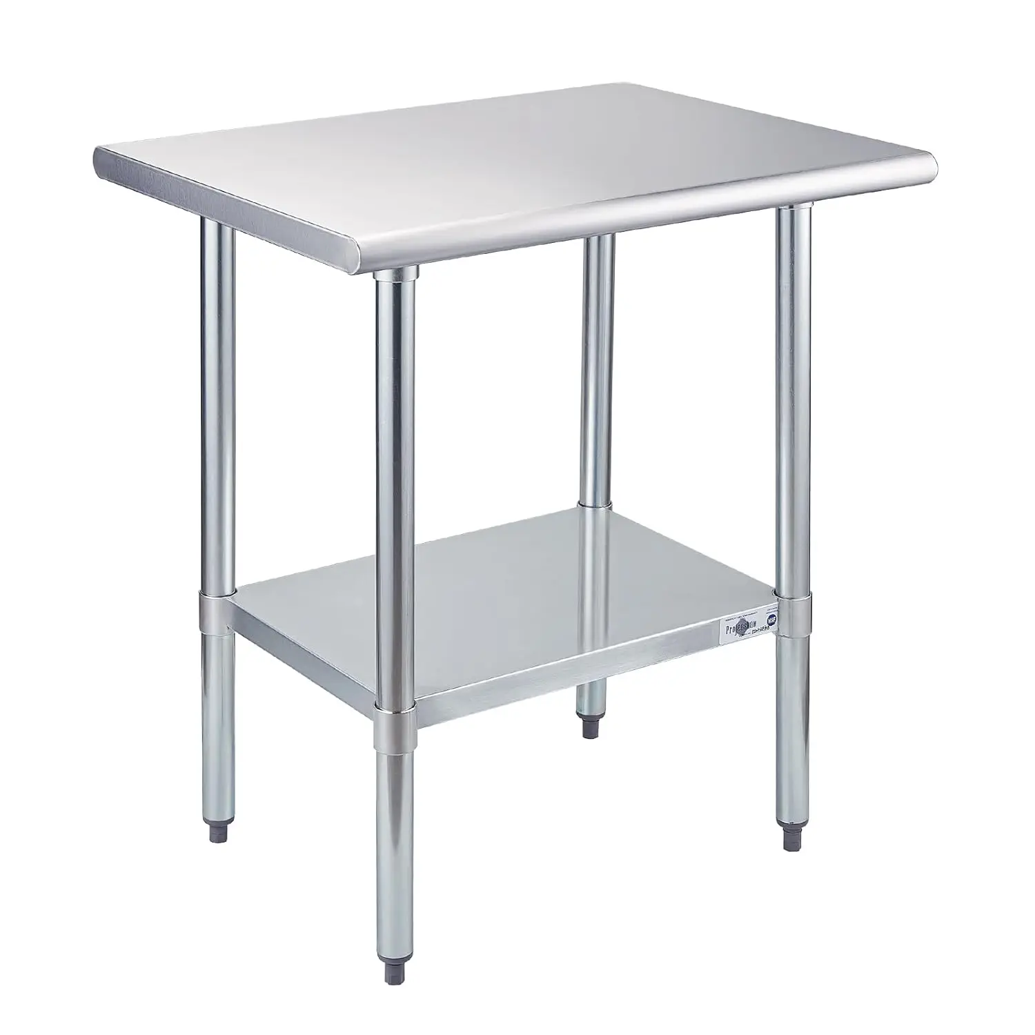 Stainless Steel Prep Table 30x24 Inch NSF Commercial Work Table with Undershelf Heavy Duty for Kitchen Restaurant
Stainless Steel Prep Table 30x24 Inch NSF Commercial Work Table with Undershelf Heavy Duty for Kitchen Restaurant