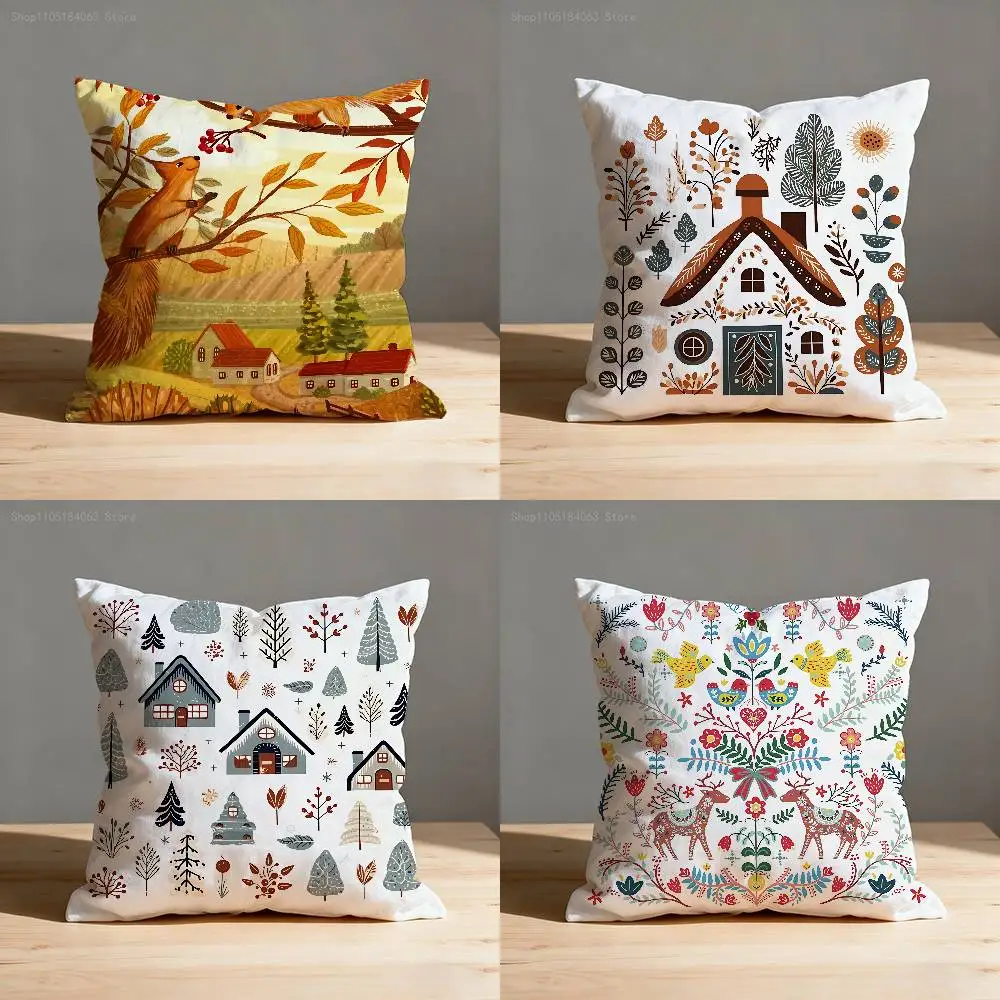 Nordic Fall Throw Pillow Case For 55x55cm 30x30cm 50x50cm 45x45cm 40x40cm Square Chair Pillowcase Case
Nordic Fall Throw Pillow Case For 55x55cm 30x30cm 50x50cm 45x45cm 40x40cm Square Chair Pillowcase Case