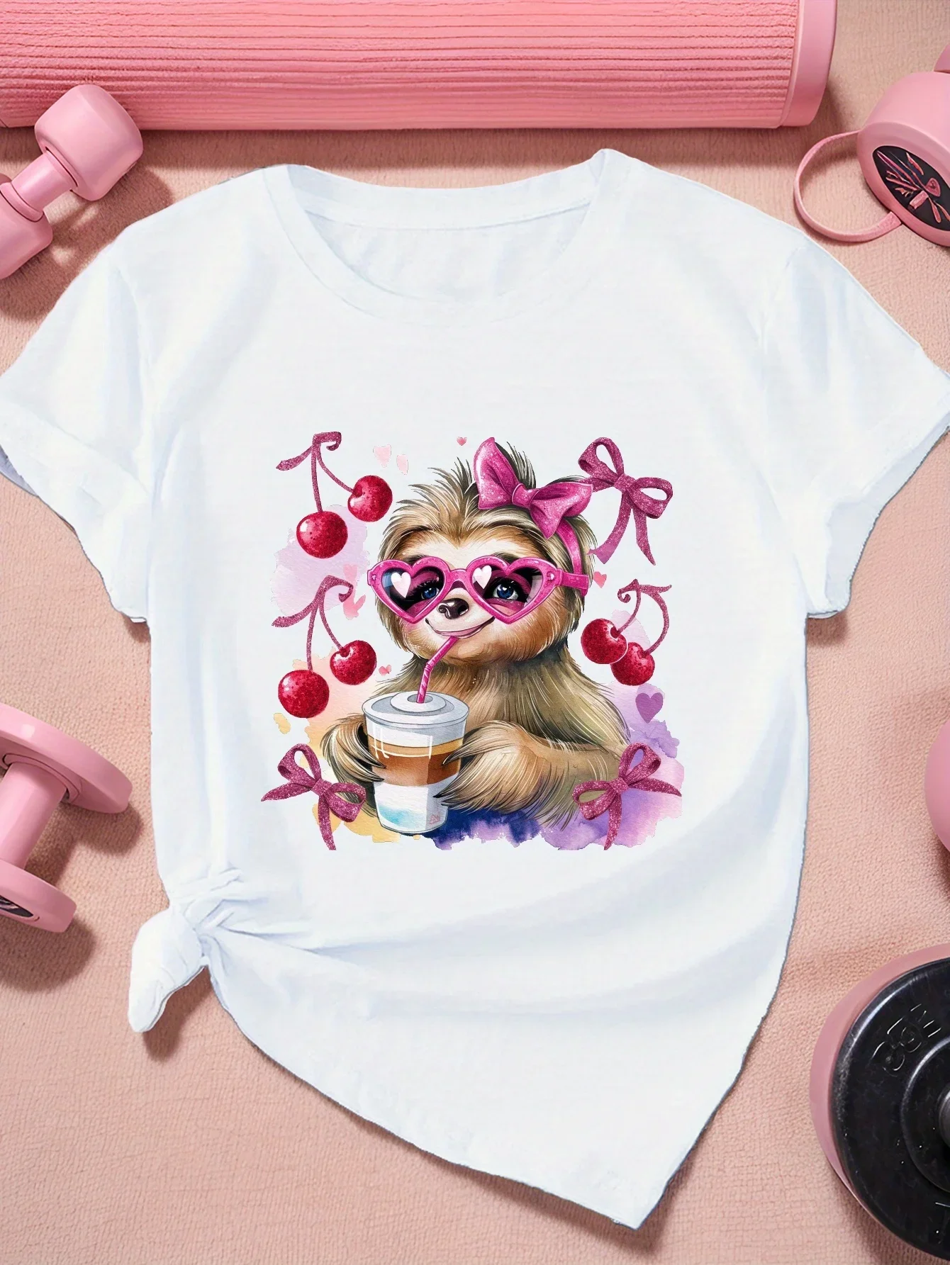 Camiseta de manga corta con ilustración de perezoso para mujer camiseta informal de manga corta Harajuku camisetas de calle
Camiseta de manga corta con ilustración de perezoso para mujer camiseta informal de manga corta Harajuku camisetas de calle