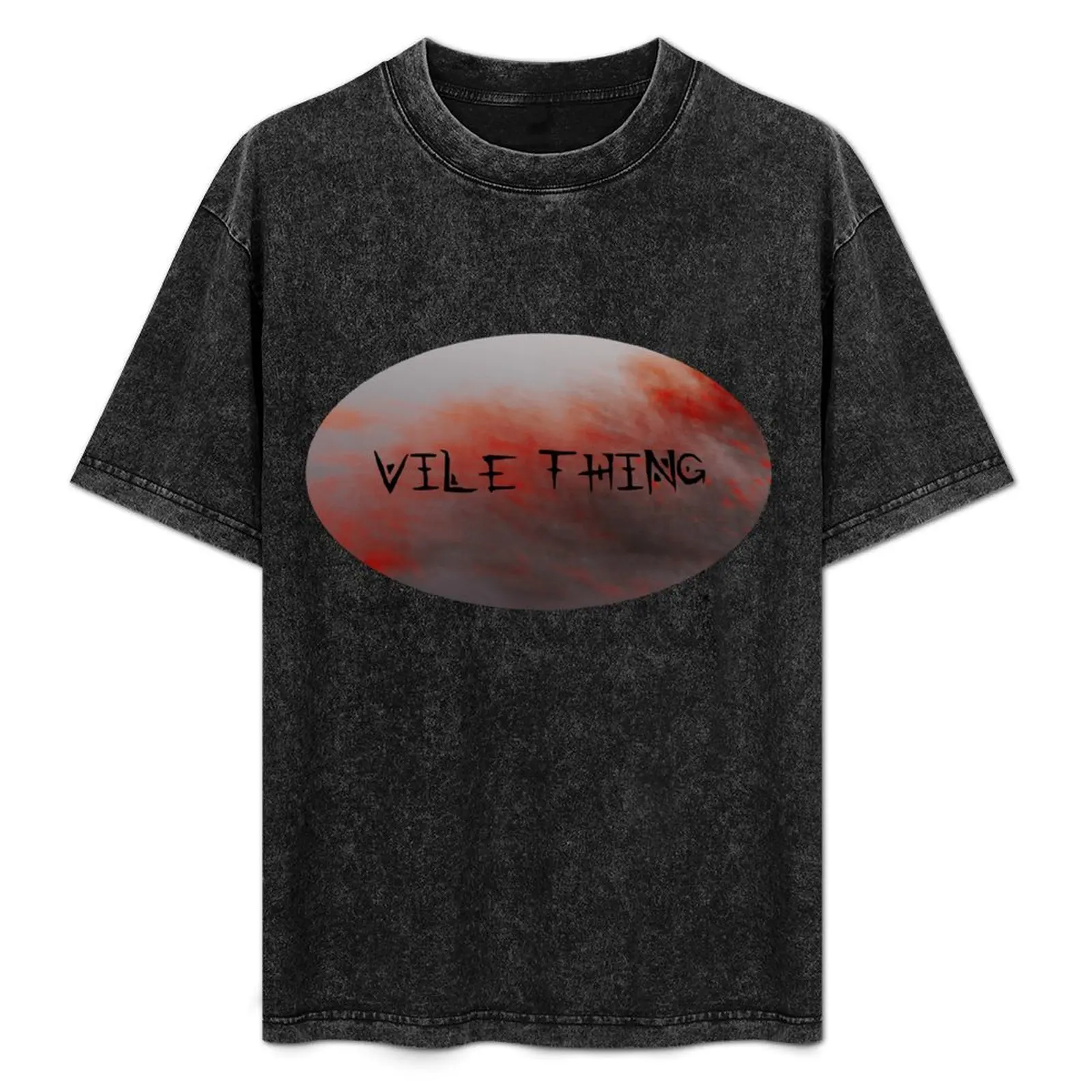 Vile Thing T-Shirt Work Short Sleeve Cotton Top
Vile Thing T-Shirt Work Short Sleeve Cotton Top