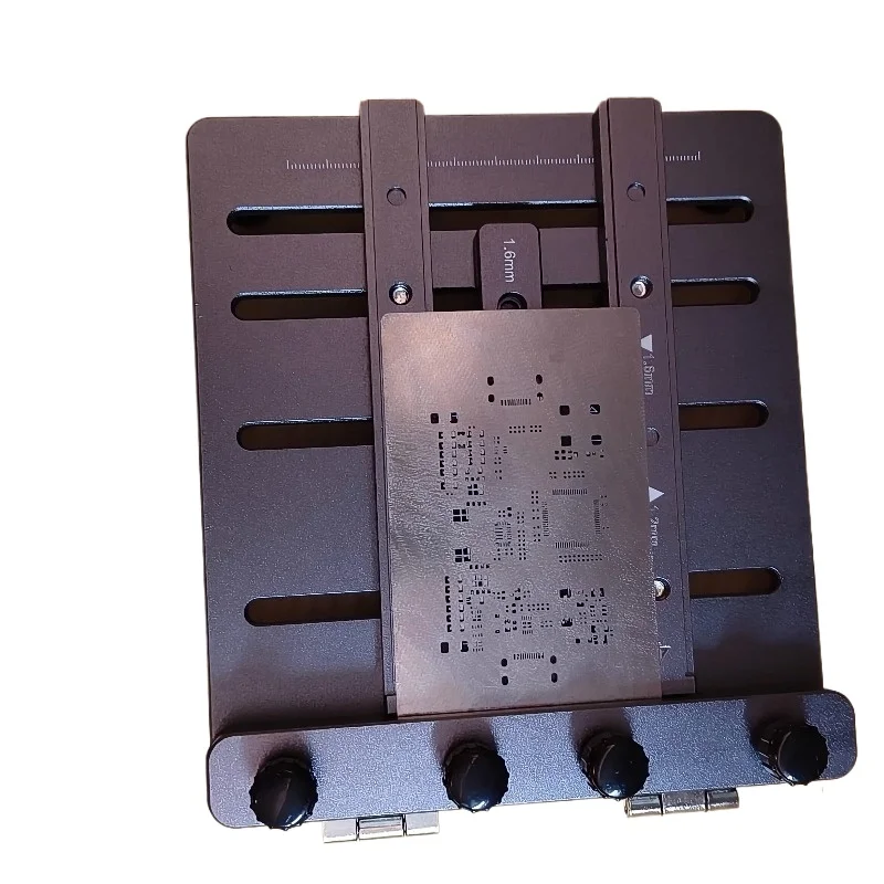 Pcb soldering jig, stencil jig supports pcb sizes 0.8mm.1.0mm.1.2mm.1.6mm
Pcb soldering jig, stencil jig supports pcb sizes 0.8mm.1.0mm.1.2mm.1.6mm