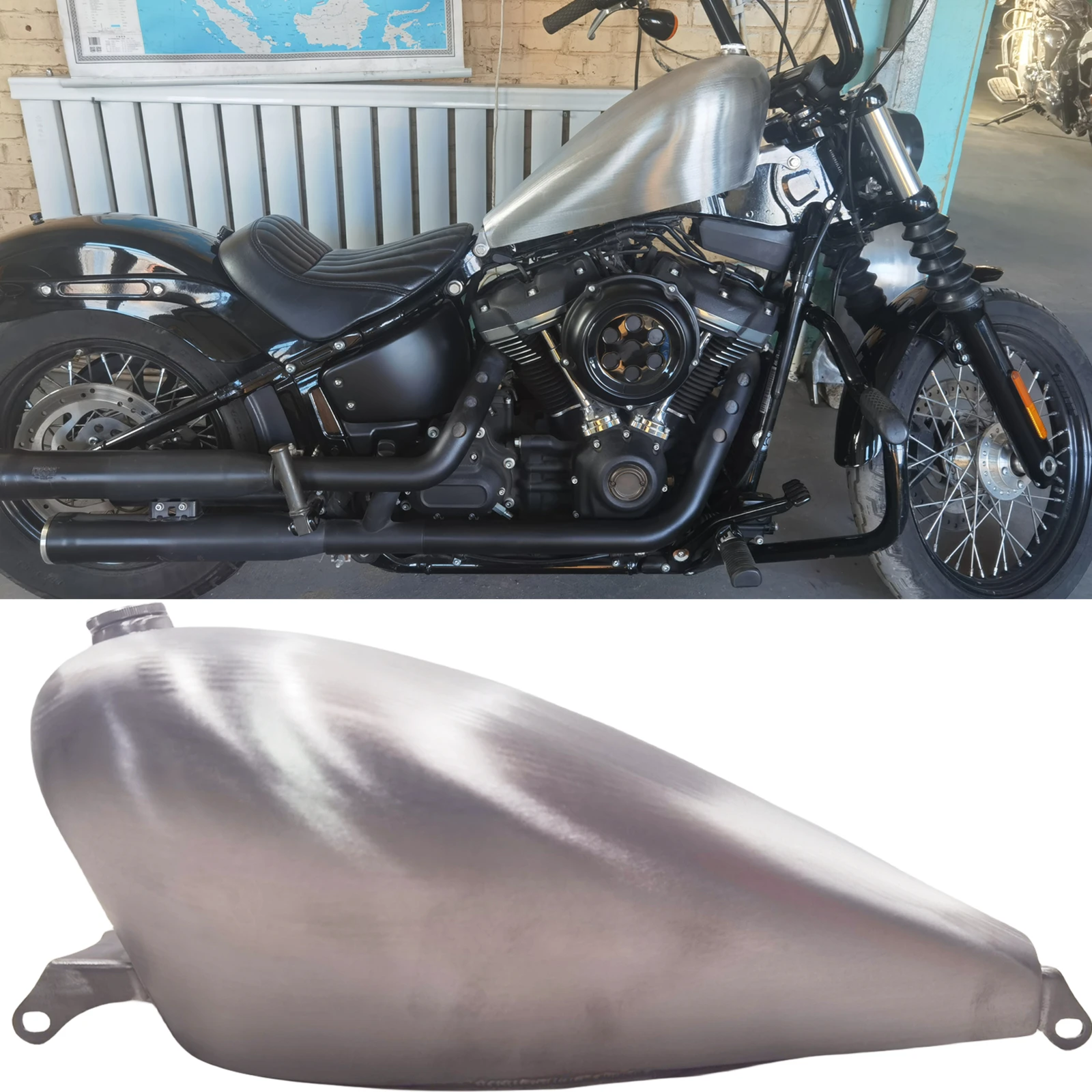 14 L Motorcycle Petrol Gas Fuel Tank For Harley Softail Street Fighter M8 After 2018 Models
14 L Motorcycle Petrol Gas Fuel Tank For Harley Softail Street Fighter M8 After 2018 Models