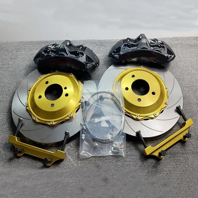 Brake Calipers Six Pots 350Mm 355Mm 362Mm 365Mm 380Mm 405Mm Disc Sports GTS6 6 Pot Modified Racing
Brake Calipers Six Pots 350Mm 355Mm 362Mm 365Mm 380Mm 405Mm Disc Sports GTS6 6 Pot Modified Racing