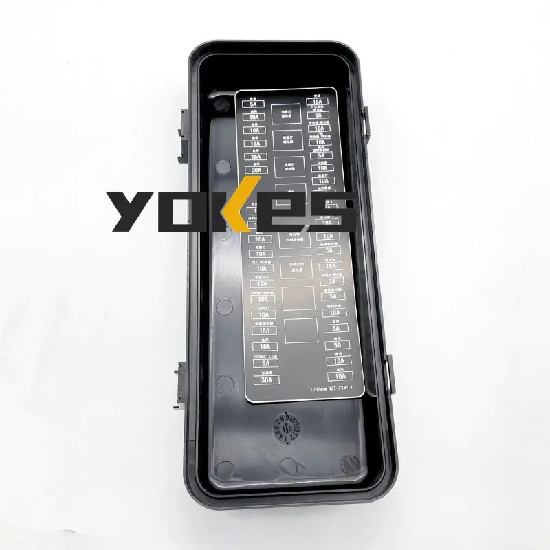 183-1000 163-6740 320C 312C Fuse Box Cover Wiring Harness for Caterpillar Parts Excavator Accessories
183-1000 163-6740 320C 312C Fuse Box Cover Wiring Harness for Caterpillar Parts Excavator Accessories